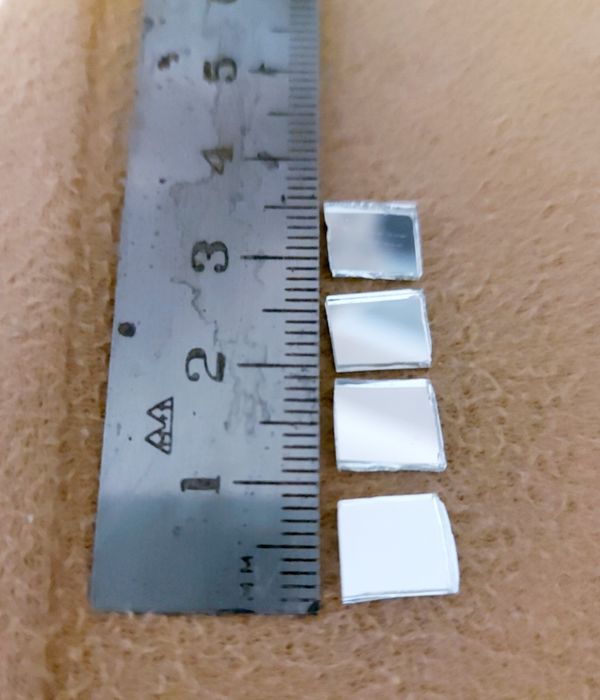 Квадратики для зеркальных шаров. Создание и восстановление