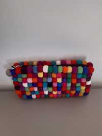 Bolsa artesanato colorida