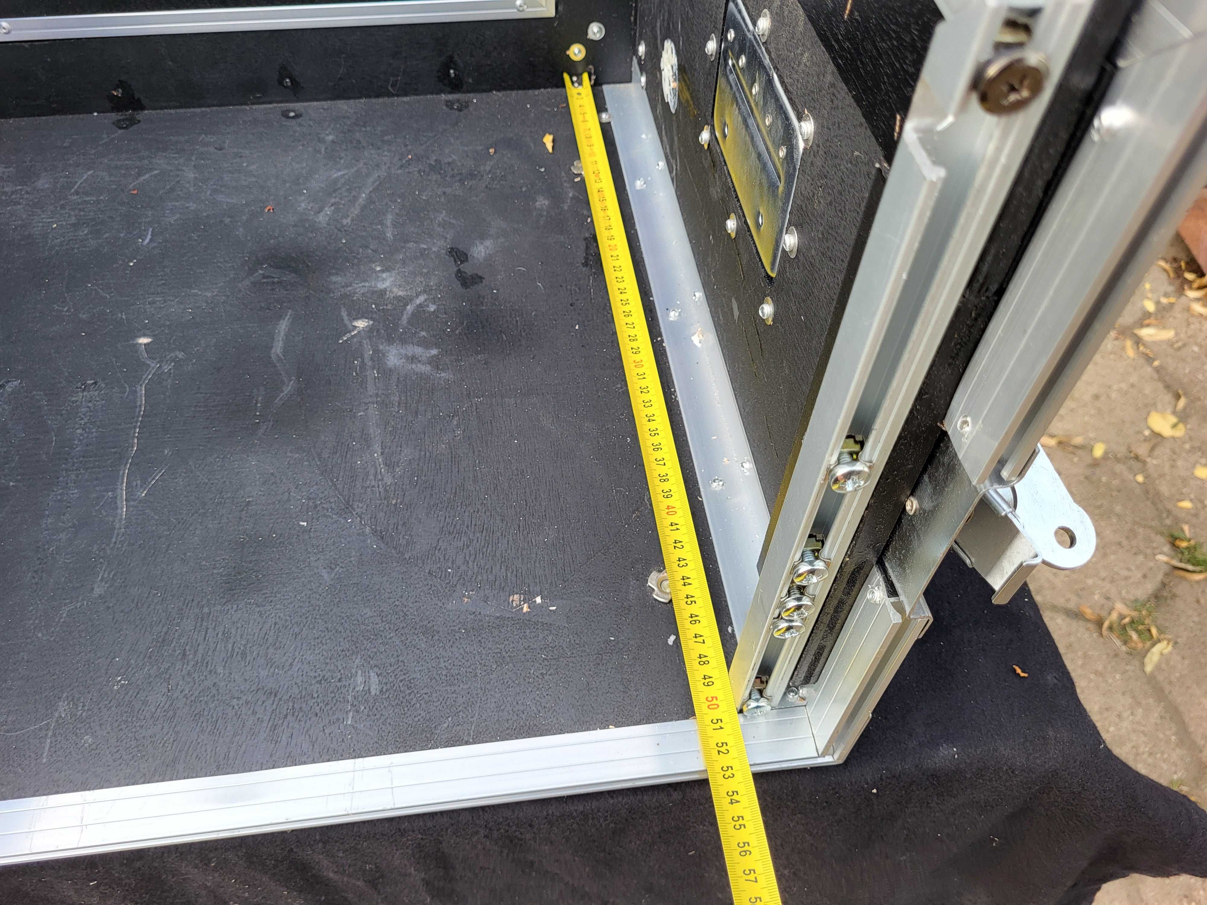 RACK COMBI 6U + 10U na mikser  50cm  flightcase, kejs FAKTURA
