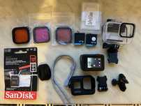 Go Pro Hero Black 9 pełny zestaw karta 128gb +2xbaterie