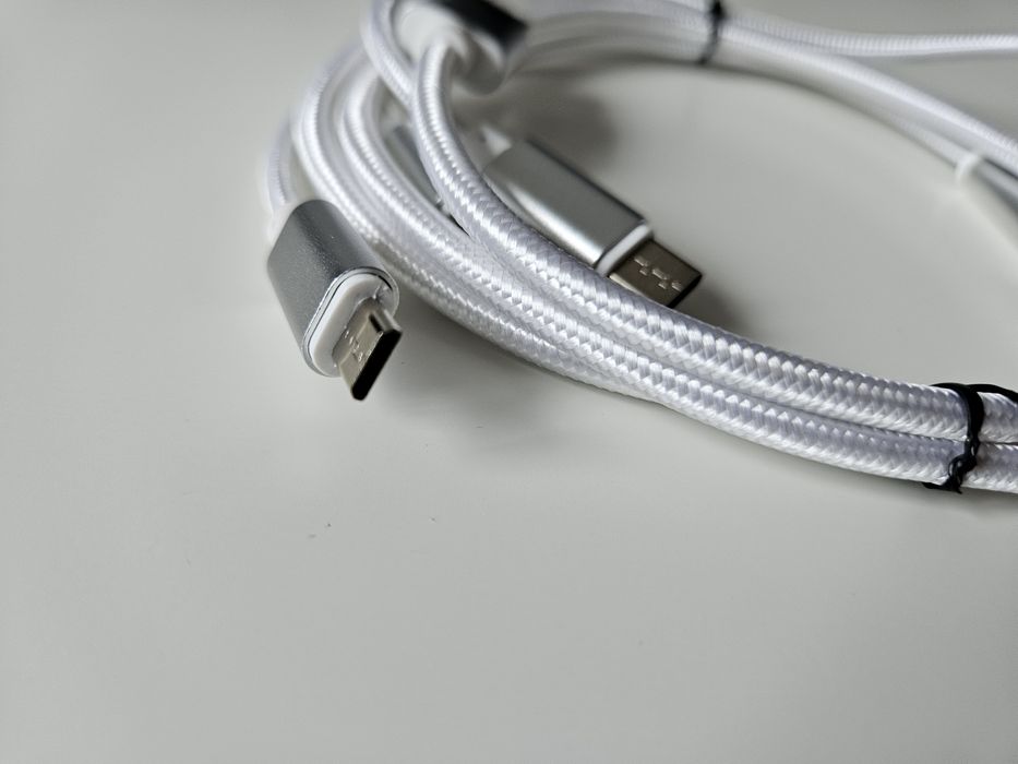 Nowy Kabel 3 w 1 USB typ C Micro USB Iphone lightning