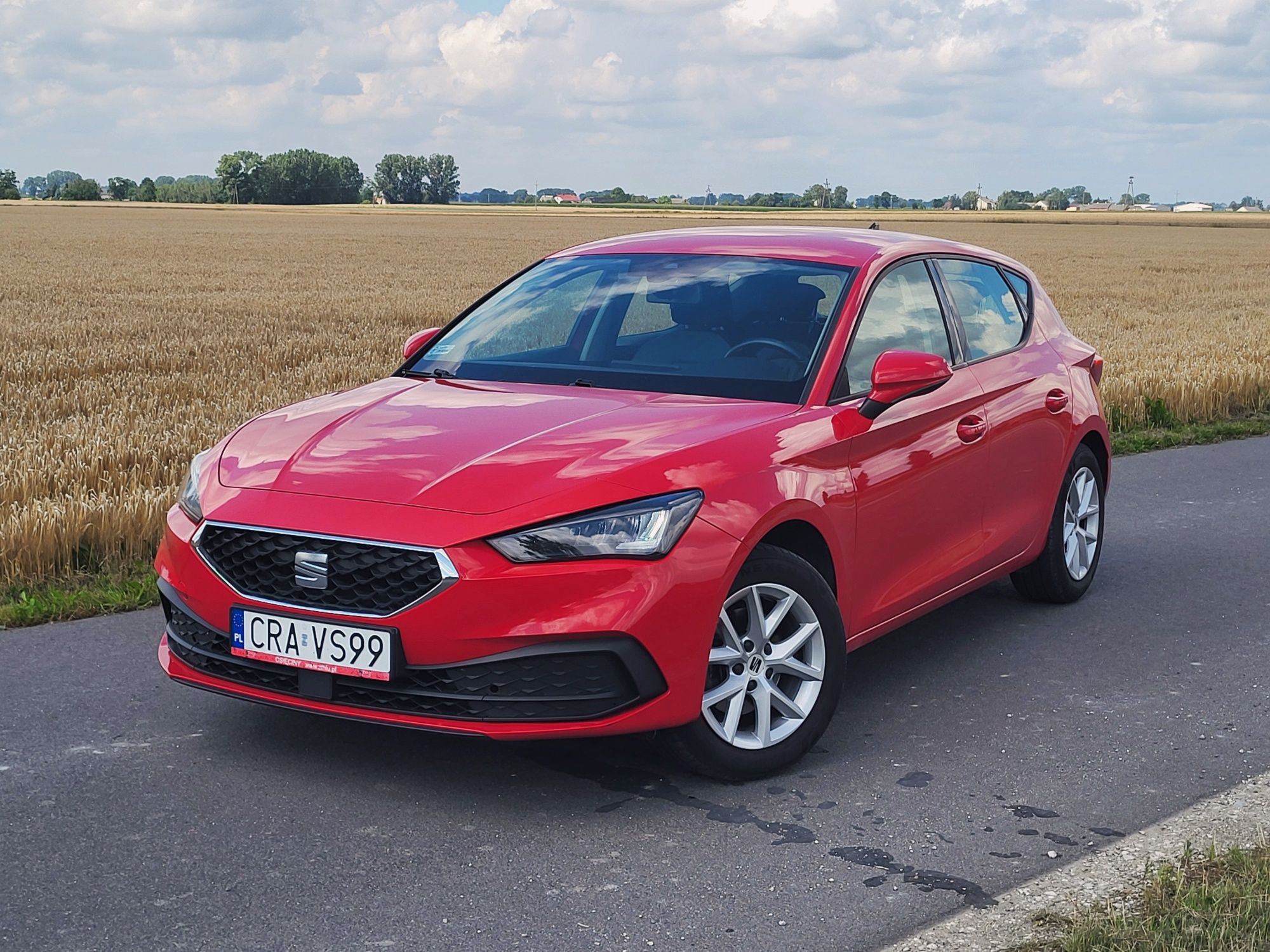 2021 Seat Leon bezwypadkowy benzyna vat 1szy wl