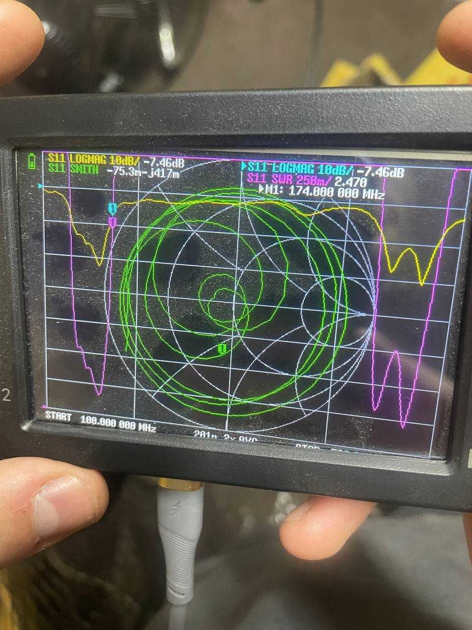 Антена Павук для рацій Моторола DP та R7 VHF та UHF кабель 20м