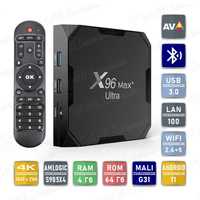 Смарт ТВ Приставка X96 Max Plus Ultra Max+ 4/64 Гб Smart TV Box