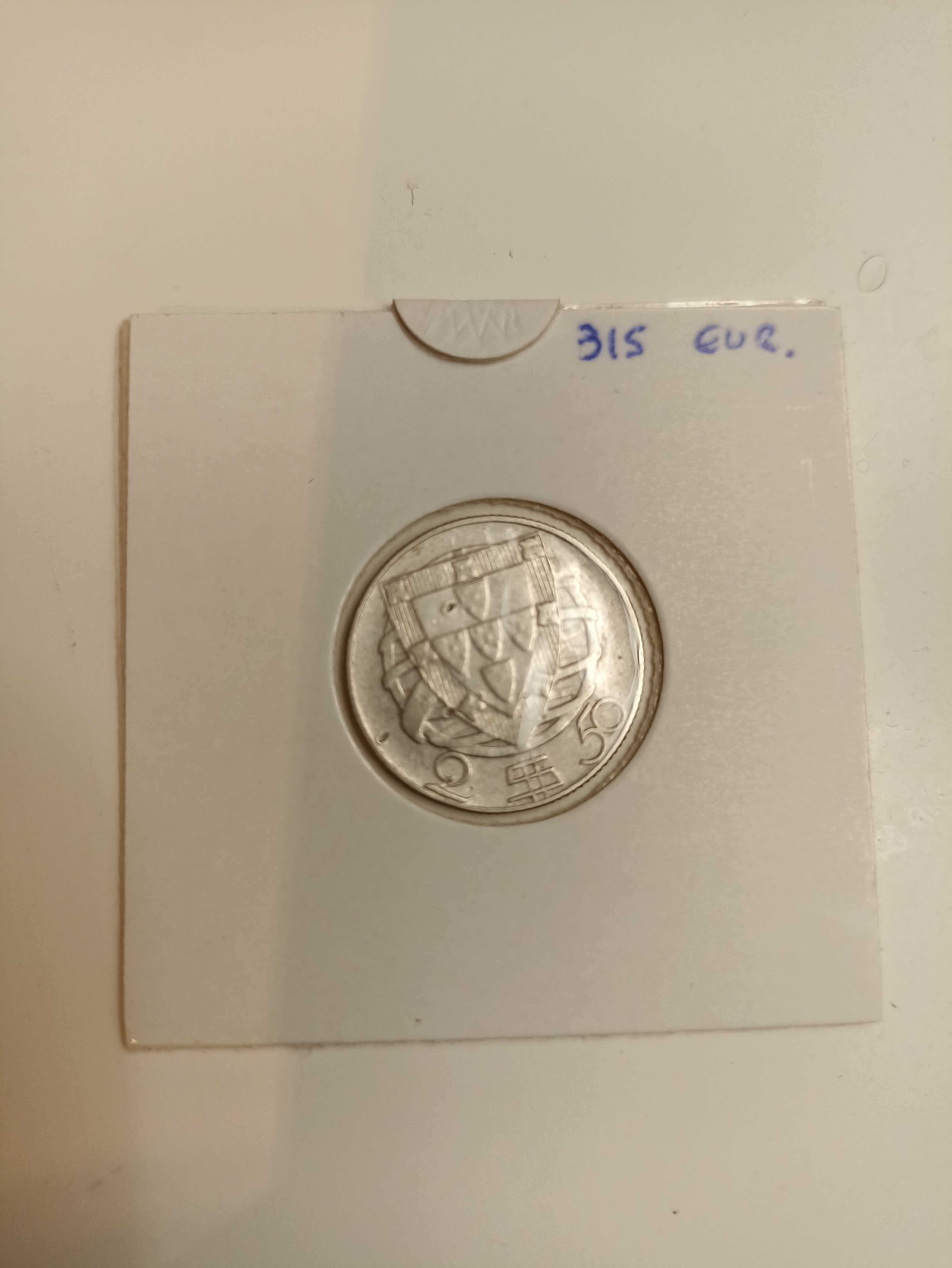 Coleção moedas 2.5 escudos