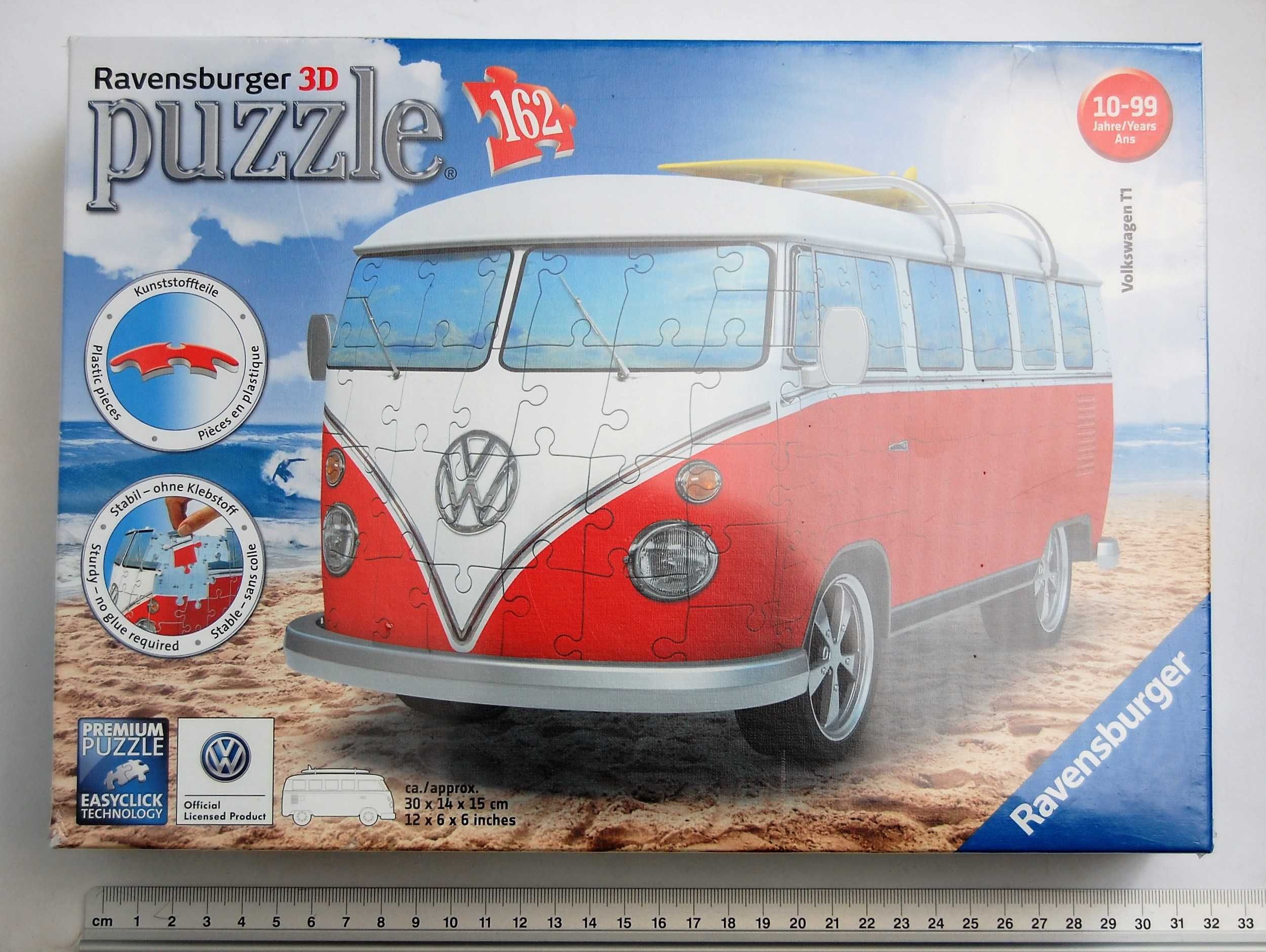 Puzzle 3D Ravensburger Volkswagen Bus Bulli T1