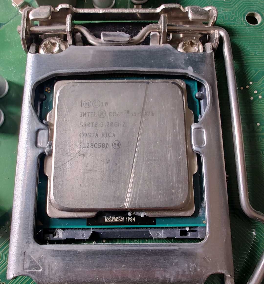 Zestaw Intel 1155 płyta główna + procesor i5 3470 + chłodzenie