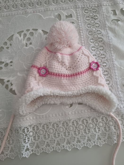 Czapka dla dziewczynki