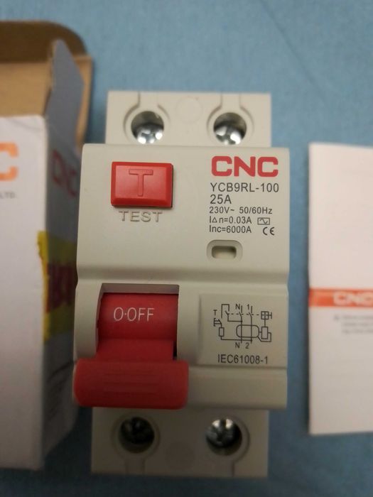 УЗО выключатель защитного отключения CNC Electric YCB9RL-100