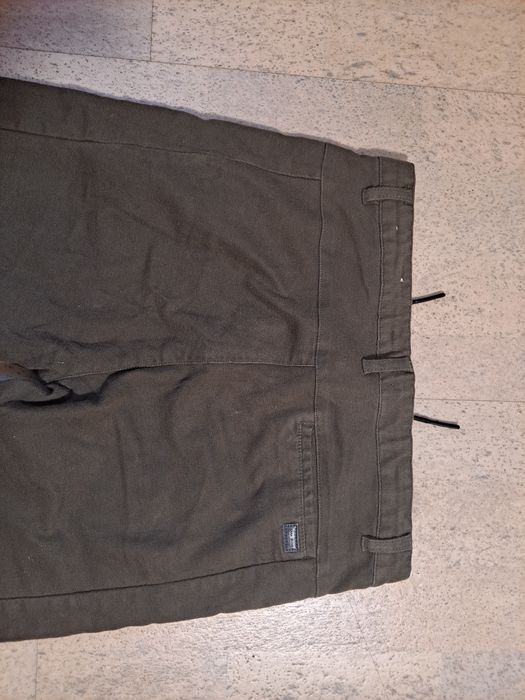 Spodnie Oliwkowe Zara Boys bawełna 100%