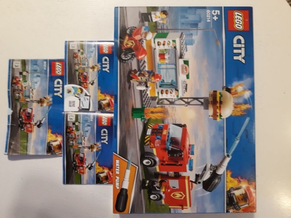 Zestaw LEGO 60214, 60218, 60206