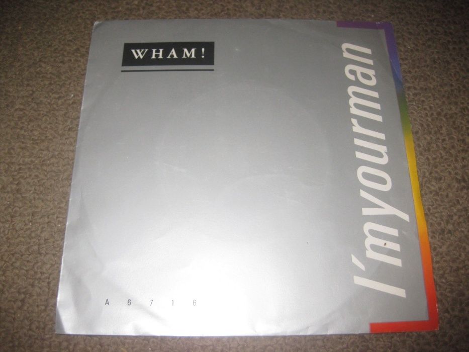 Vinil Single 45 rpm dos Wham "I`m Your Man"