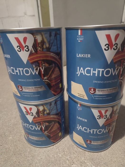 Lakier jachtowy bezbarwny polysk