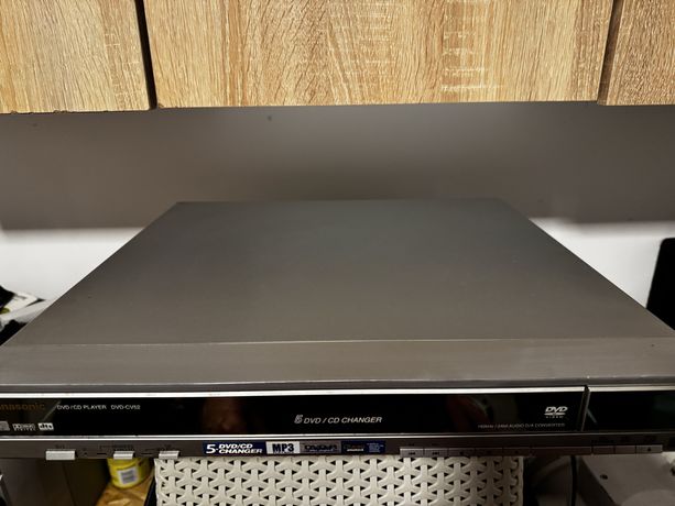 Panasonic DVD CV52 zmieniarka odtwarzacz