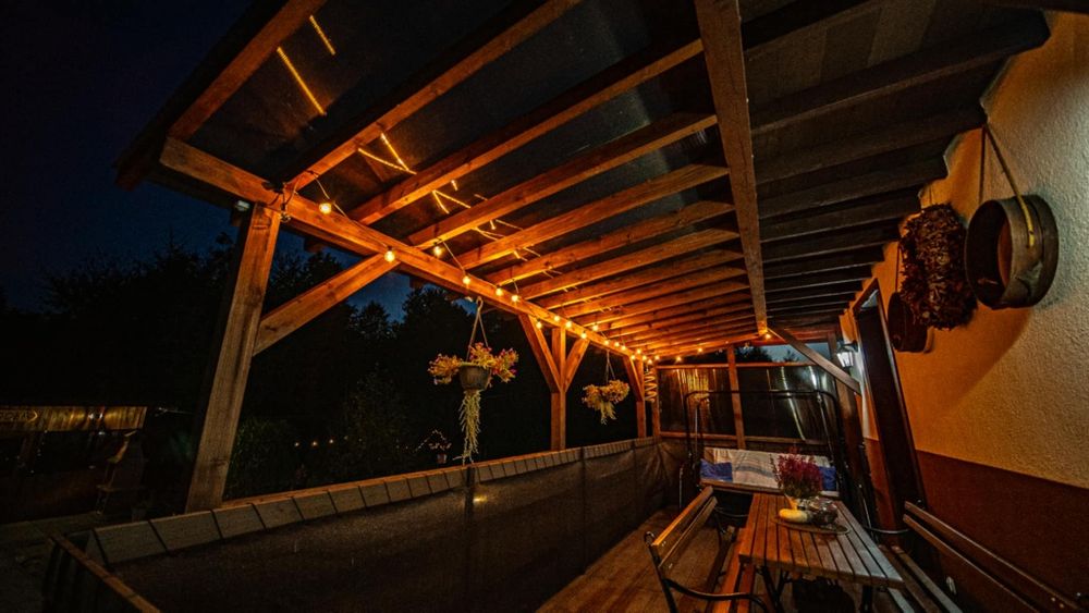 Wakacje  Domek w Zaciszu Harklowa letniskowy sauna, jacuz, basen