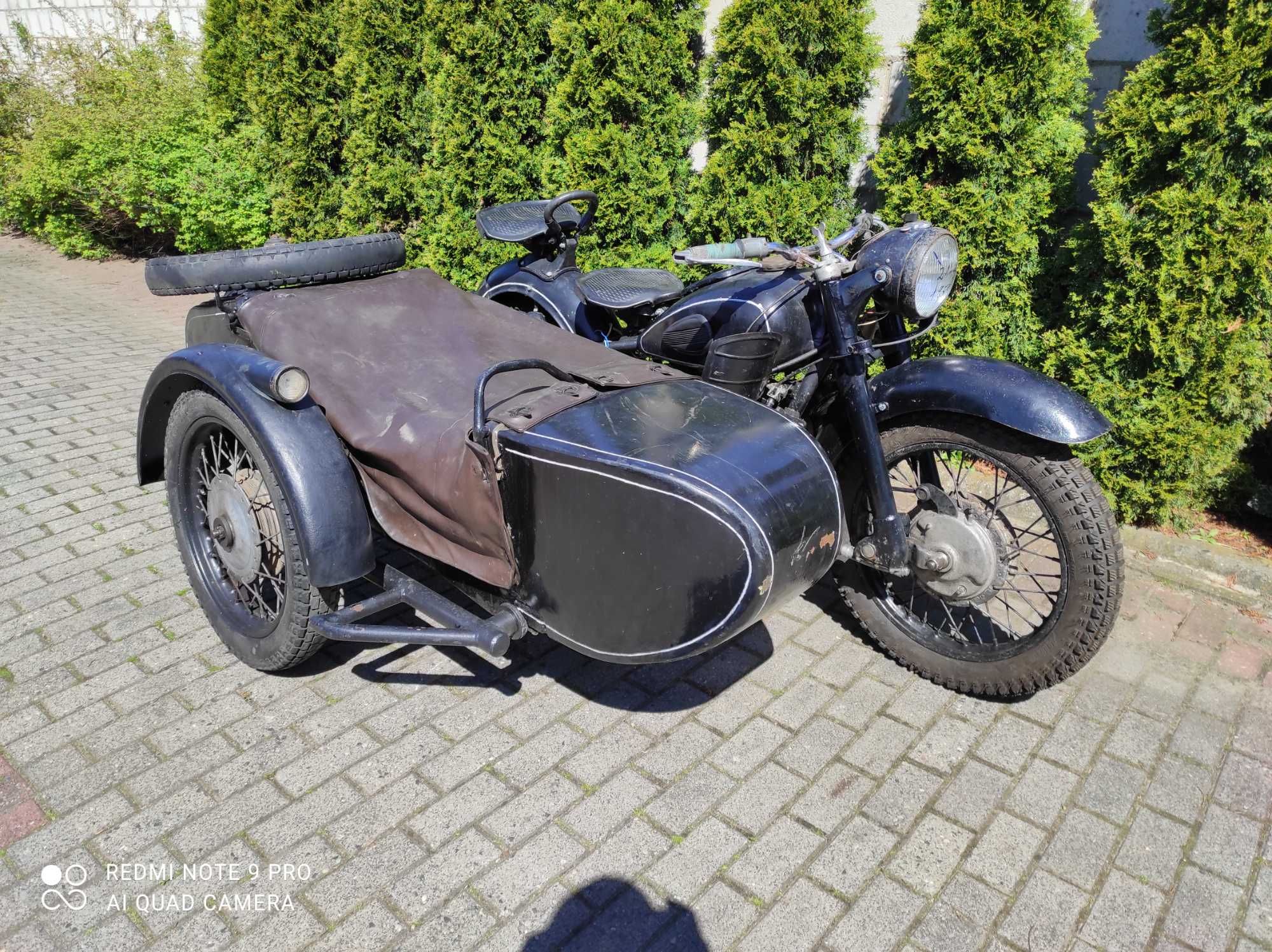 K-750 pierszy model 1959r oryginał M72 URAL DNIEPR