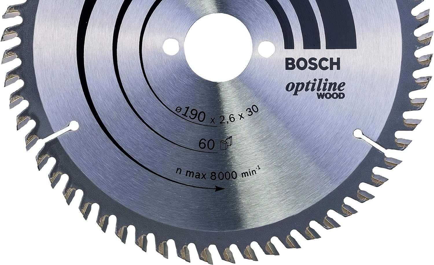 Bosch Professional Tarcza Do Drewna 190 60 Zębów DARMOWA WYSYŁKA