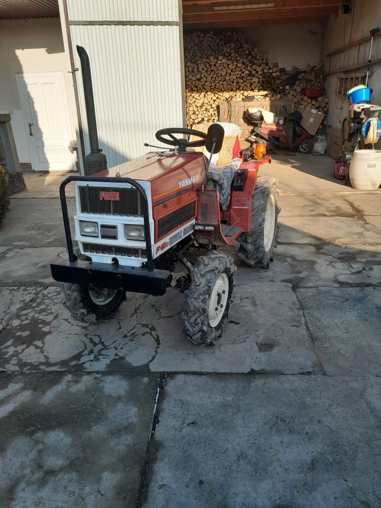 Трактор YanMar F15D + прицеп + фреза