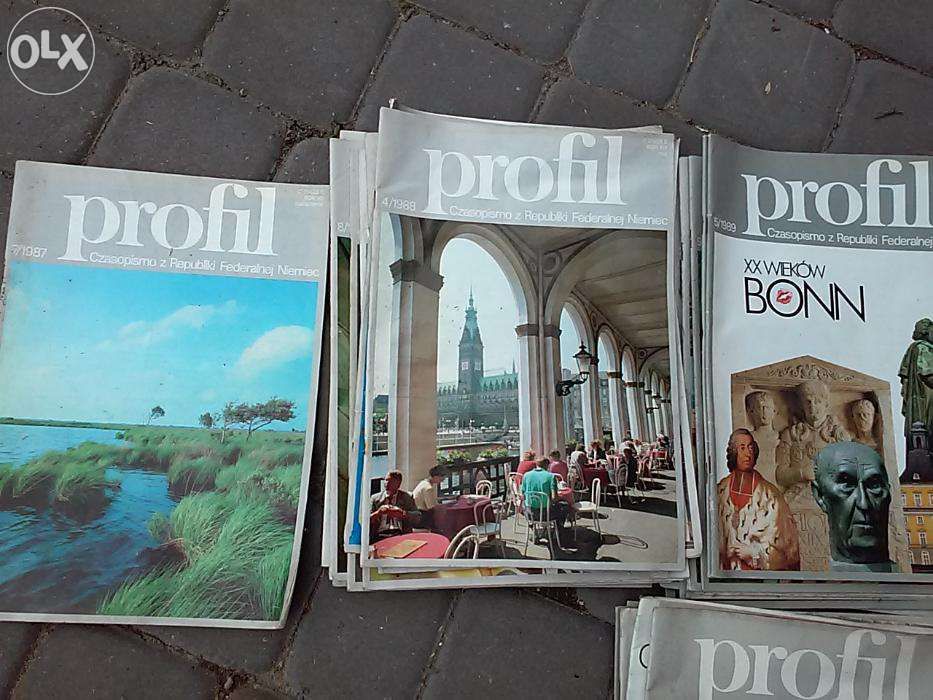 Stara Gazeta Profil z Republiki Federalnej Niemiec