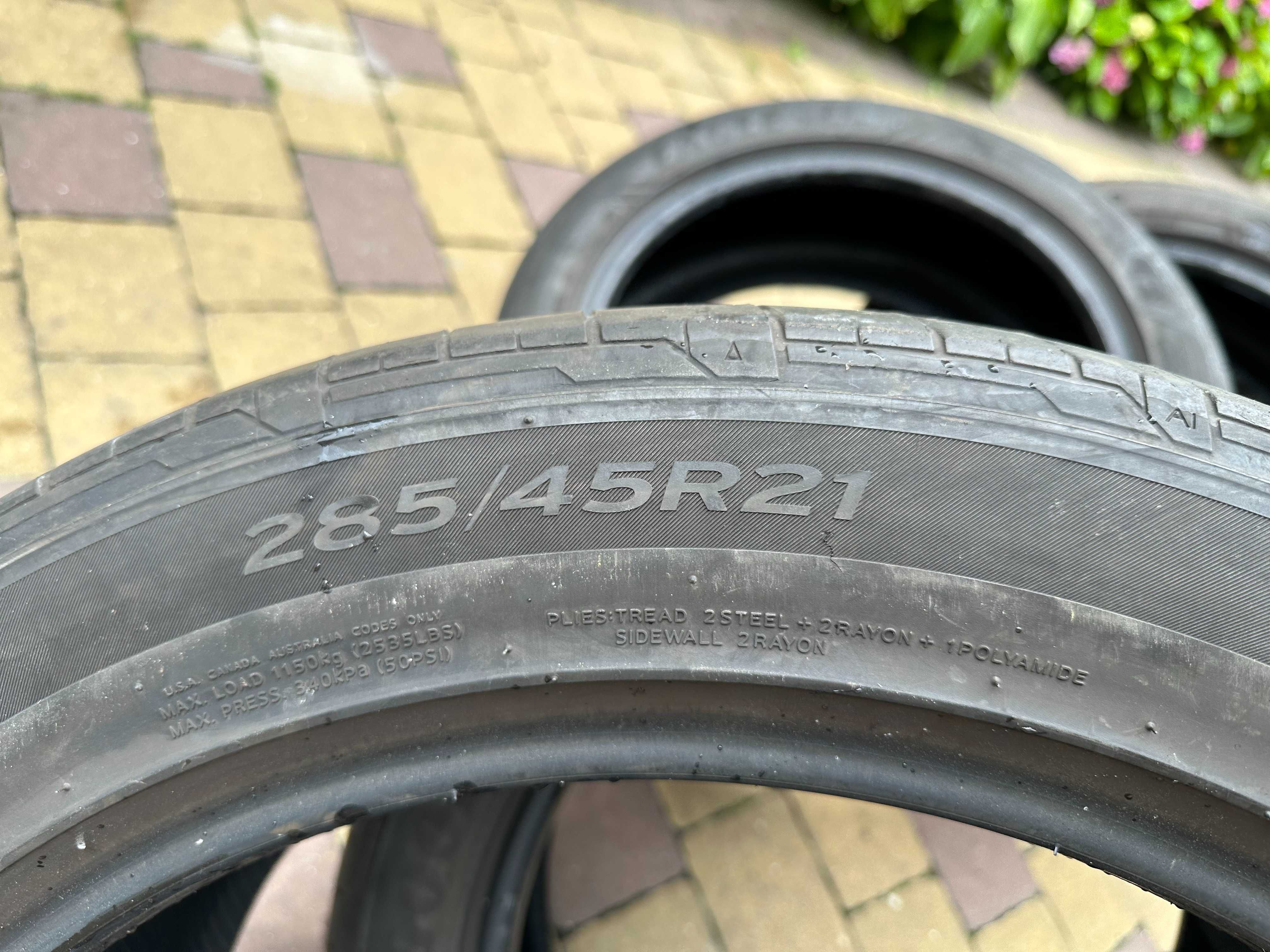 285-45 R21 Hankook Ventus S1 Evo2 SUV 2020 2шт