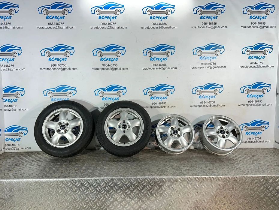 .Conjunto Jantes 15 Mini Cooper One 4x100 5.5J ET45 6769404