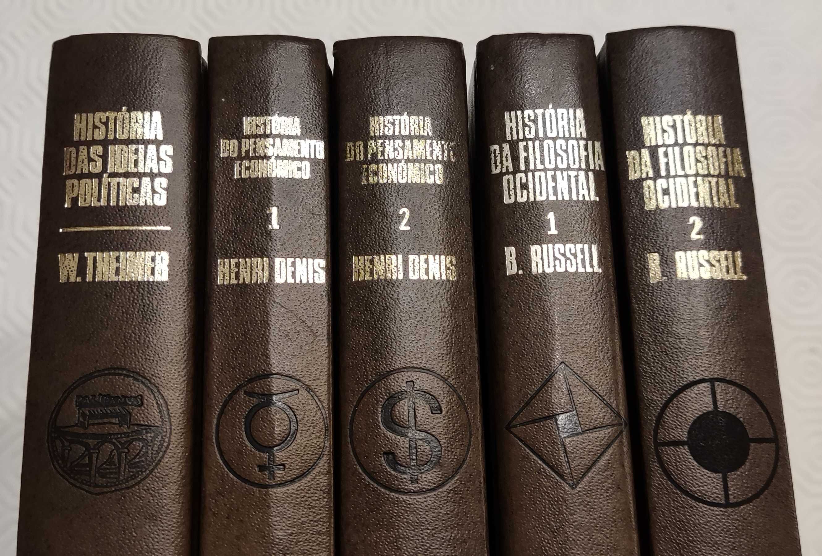 Coleção de Livros Filosofia Economia e Politica