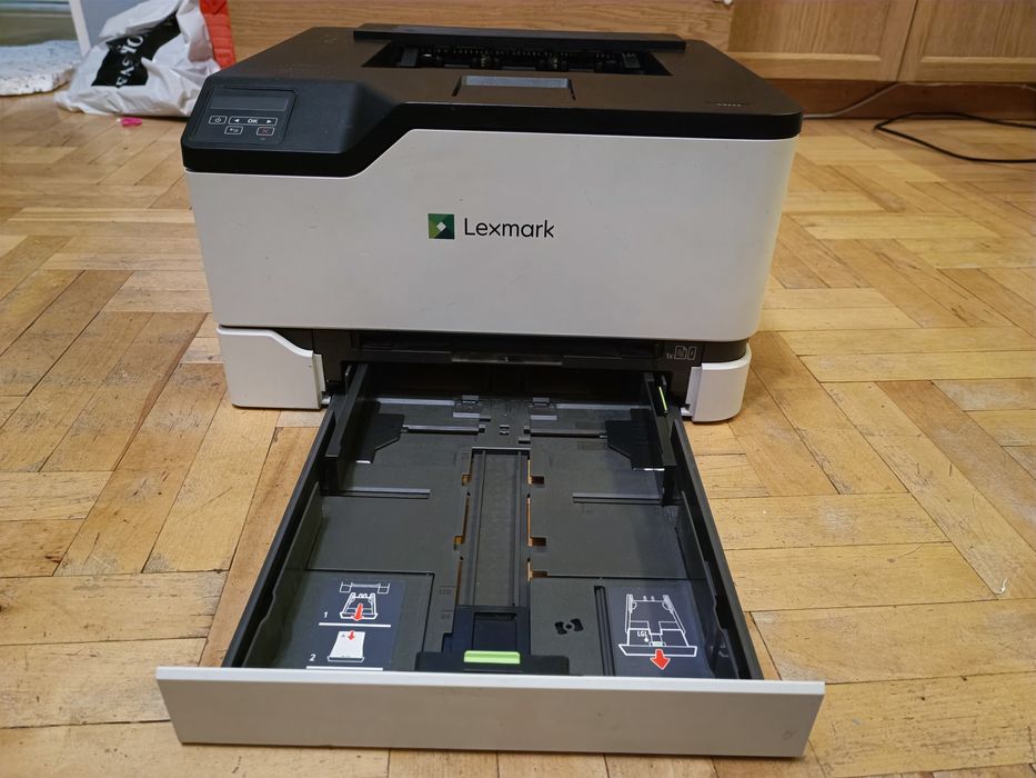 Drukarka kolorowa laserowa bez tonerów