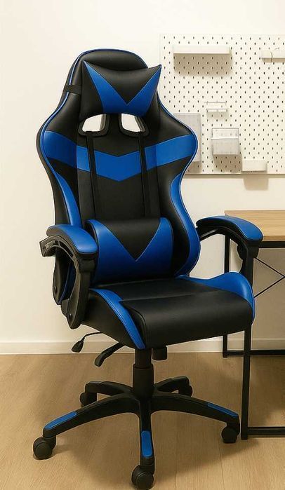 NOWY Fotel Gamingowy Dla Dziecka Obrotowy Krzesło Dla Gracza Do Biurka