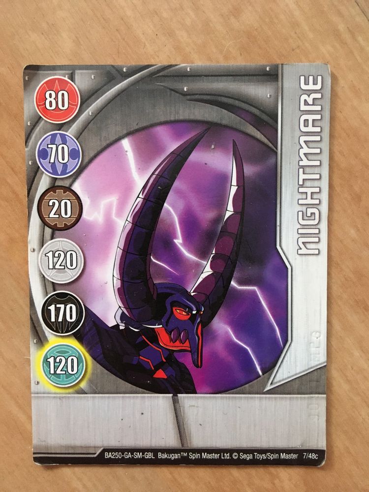 Bakugan figurka Nightmare