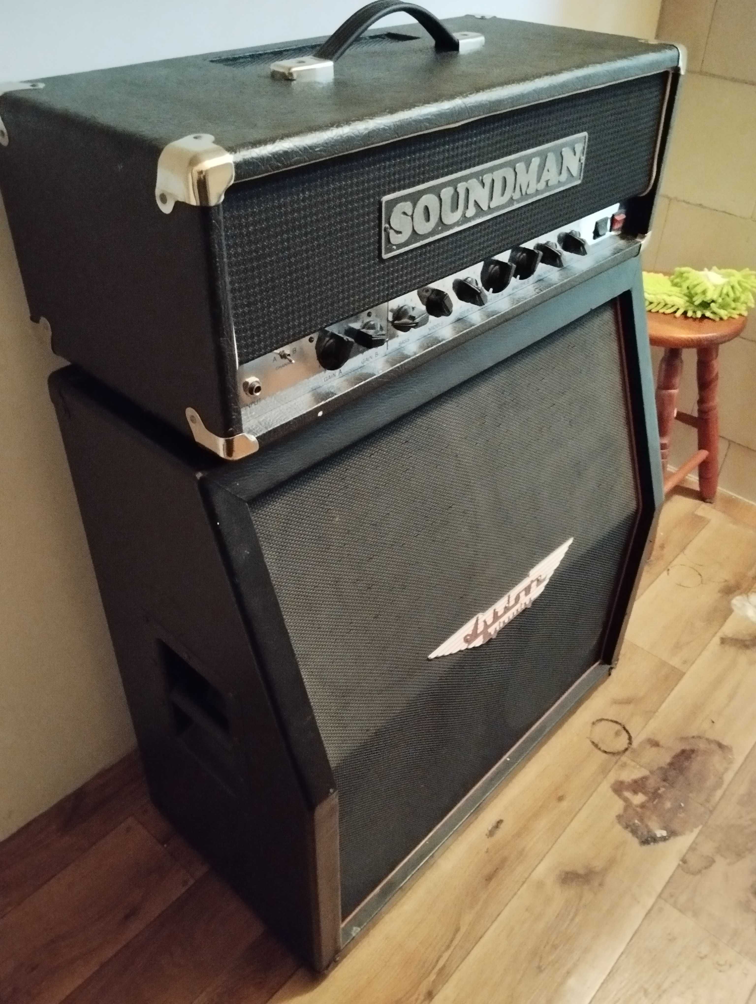 Wzmacniacz lampowy gitarowy SOUNDMAN MK2 Darek Kozakiewicz + ashdown