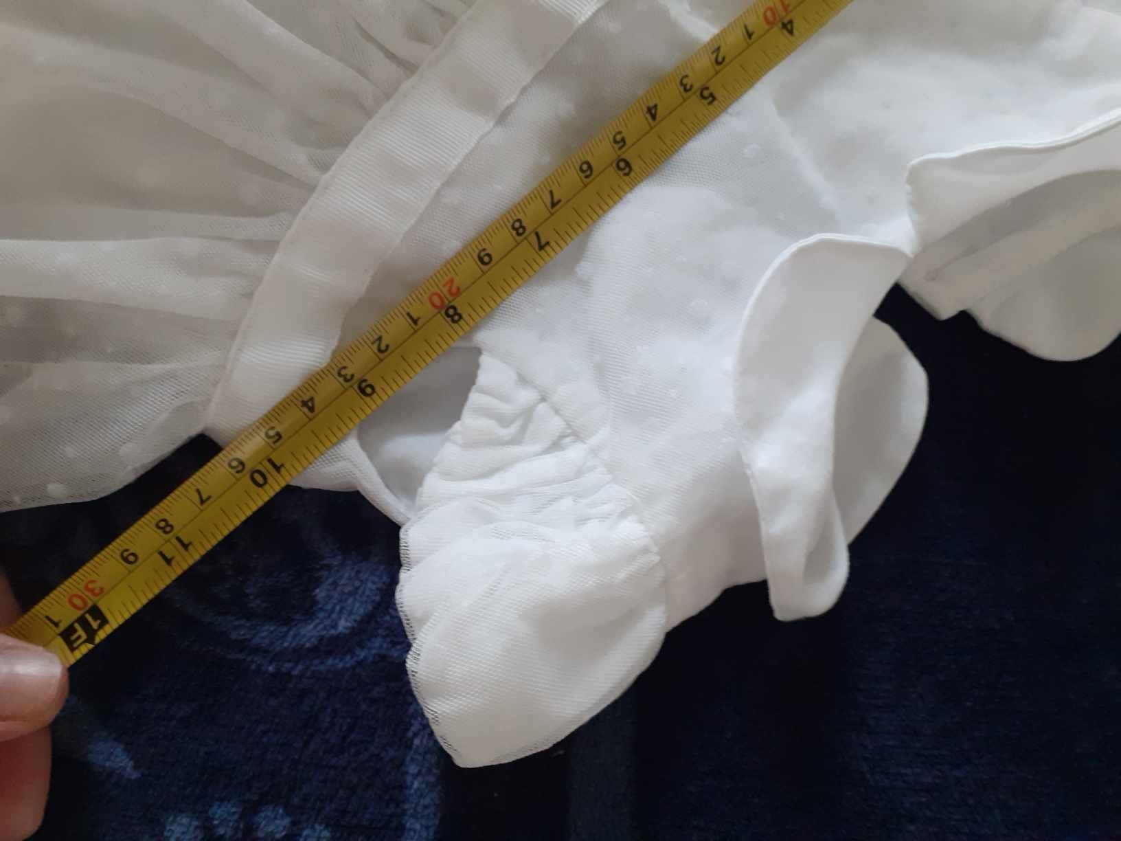 Piękna sukienka dla dziewczynki na chrzest i nie tylko. Rozmiar 62