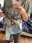 Torebka Louis vuitton jeansowa mini LV