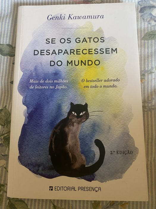 Livro “se os gatos desaparecessem no mundo “