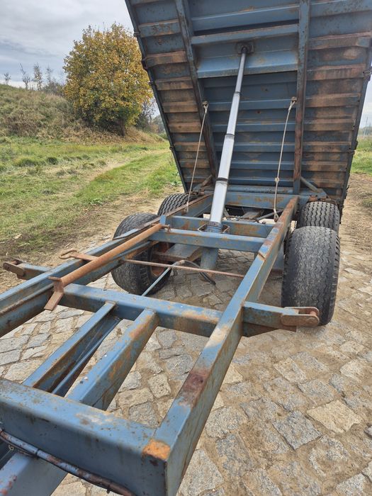 Przyczepa Tandem Gisebo 3 stronny