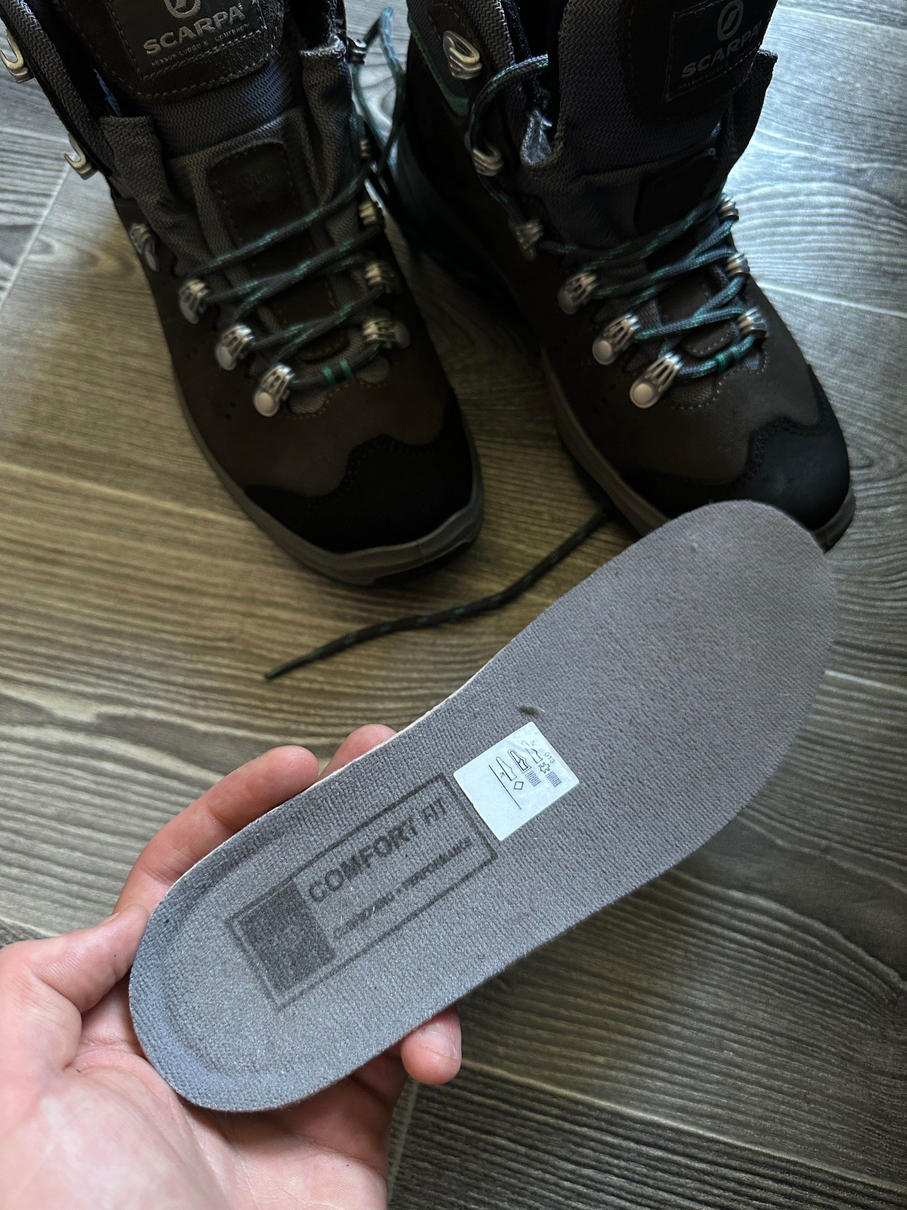 Женские трекинговые ботинки Scarpa Mistral GTX Smoke/Lagoon размер 37