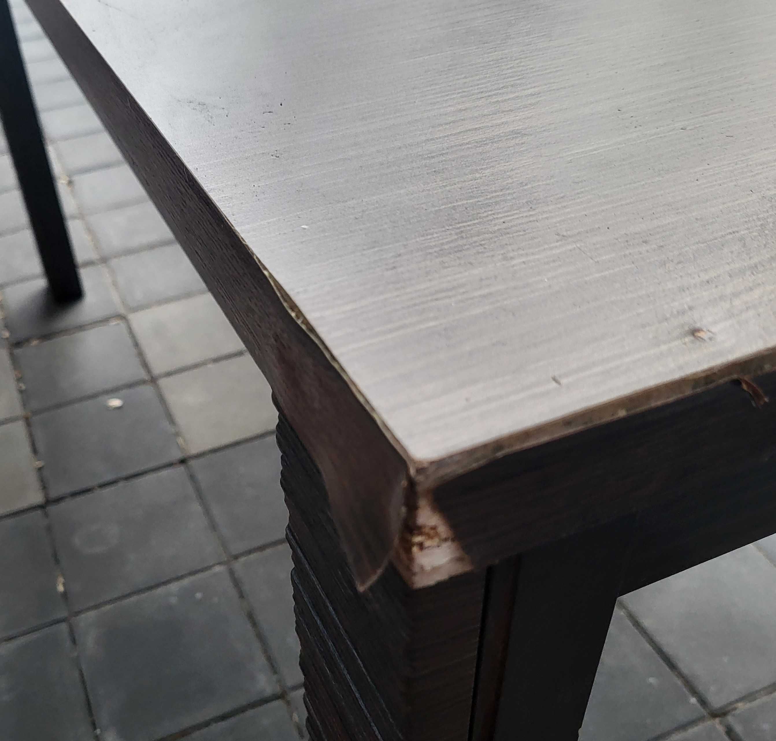 IKEA stół drewniany rozkładany 140 lub 180 na 80 cm brązowy TRANSPORT