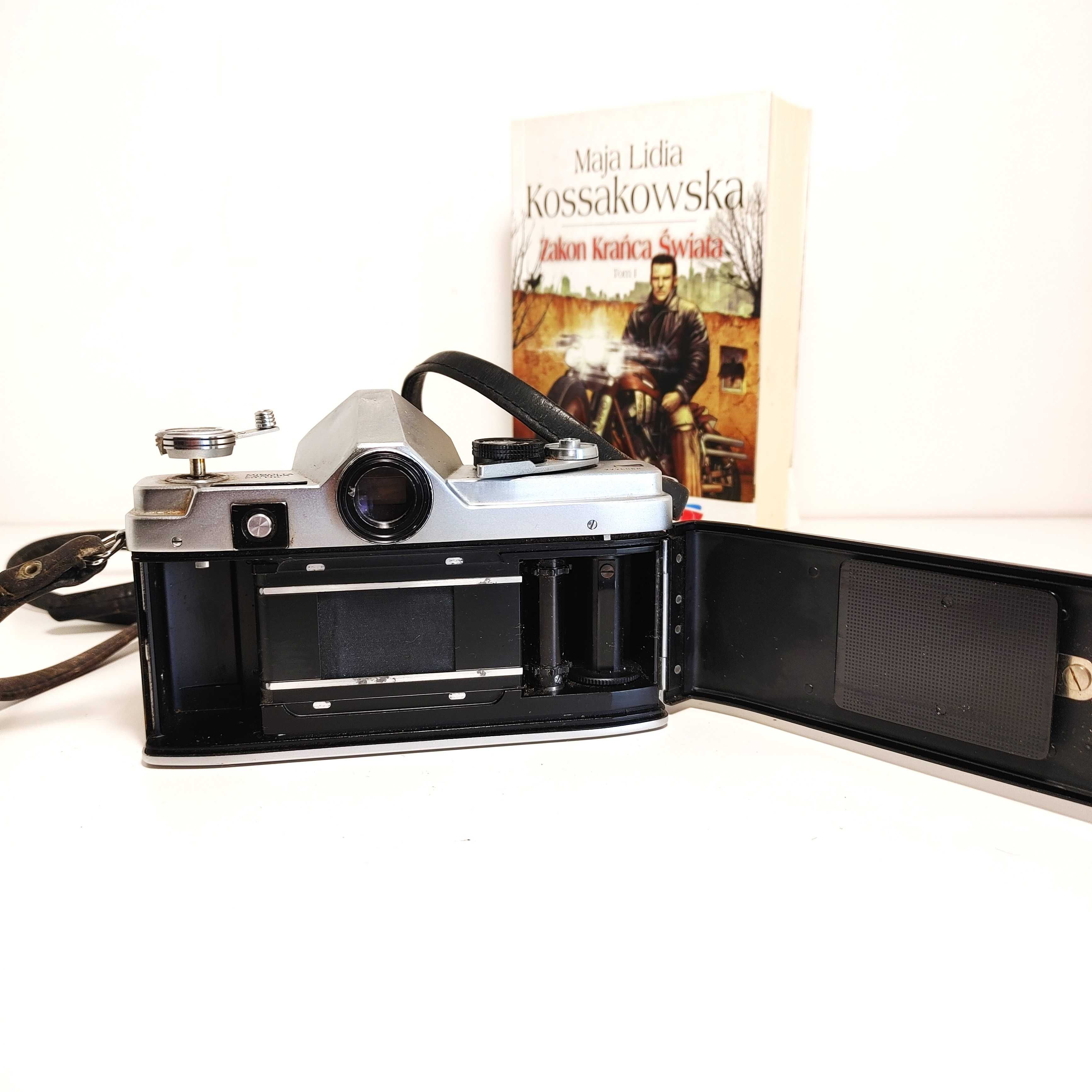 Lustrzanka Analogowa MINOLTA SR-7 z obiektywem 200mm Następca Legendy