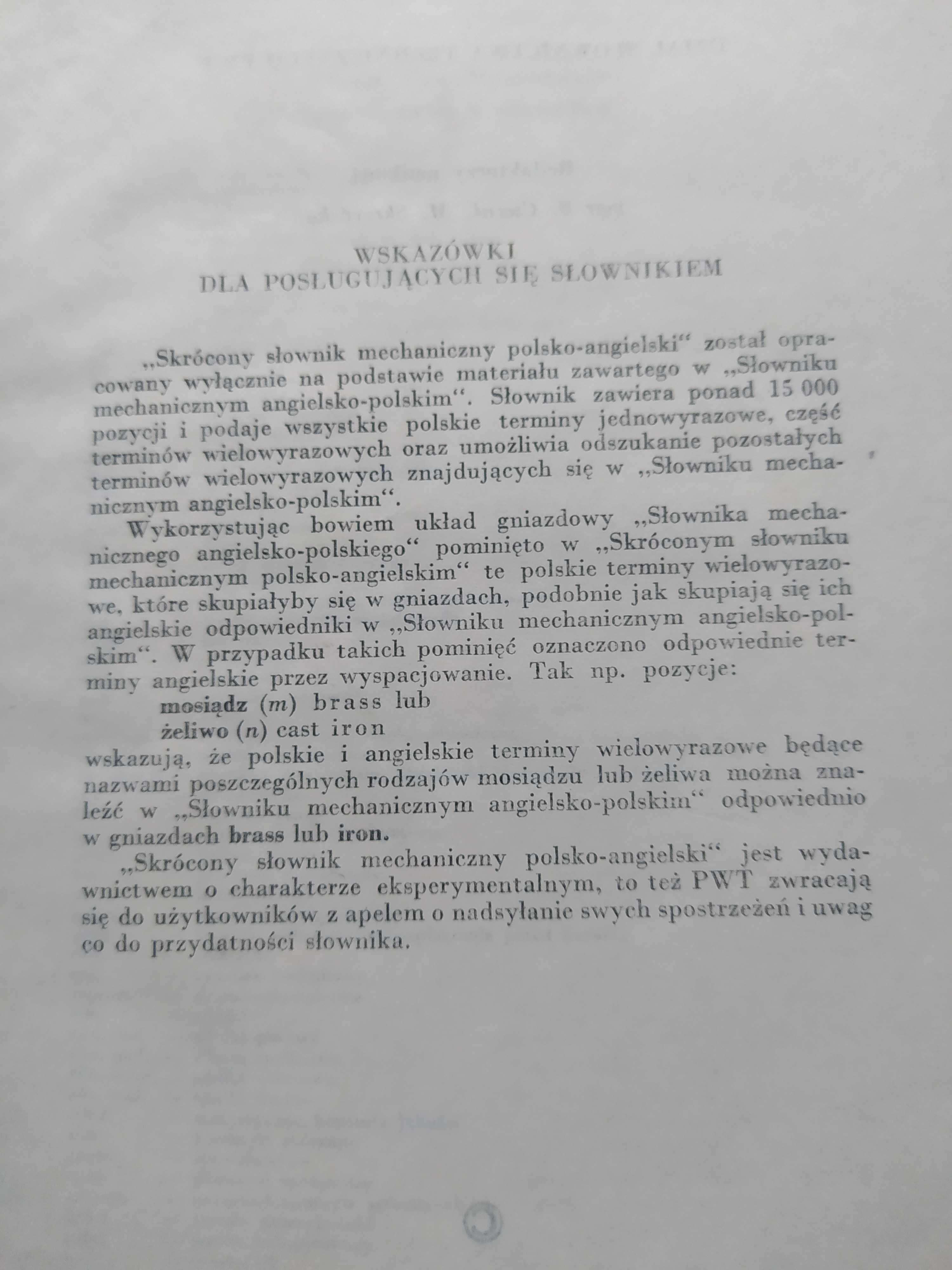 Słowniki polsko- angielskie-4szt. lekarski, elektryczny