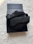 Nerka Dior Saddle Bag Oblique Jacquard Black