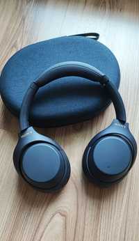 Sony WH-1000XM4 Granatowe Hi-Res Bluetooth Słuchawki bezprzewodowe