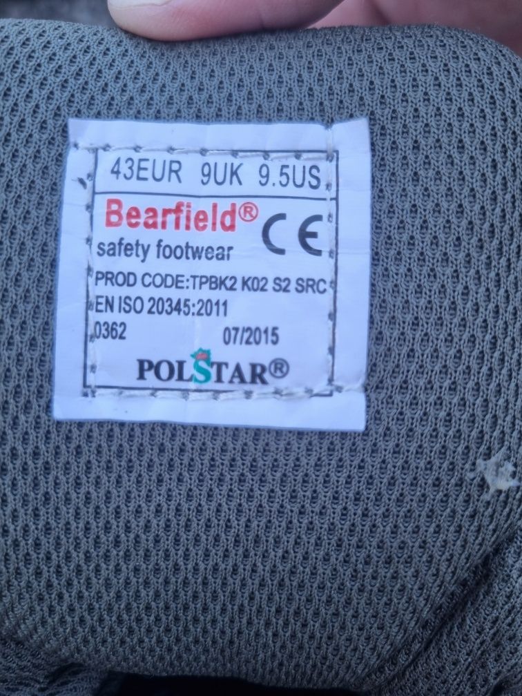 Buty ochronne Bearfield rozmiar 43