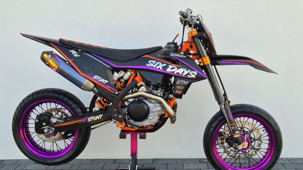 KTM EXC 450 SIX DAYS 2020r (supermoto sm super moto sixdays excf 500)
