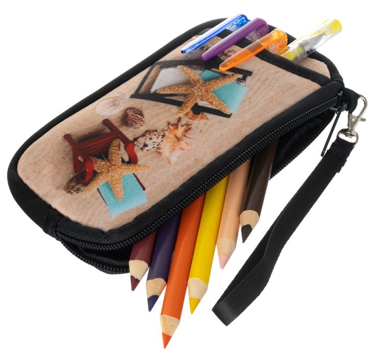 etui kolorowe-piórnik/portmonetka dla dzieci - loren