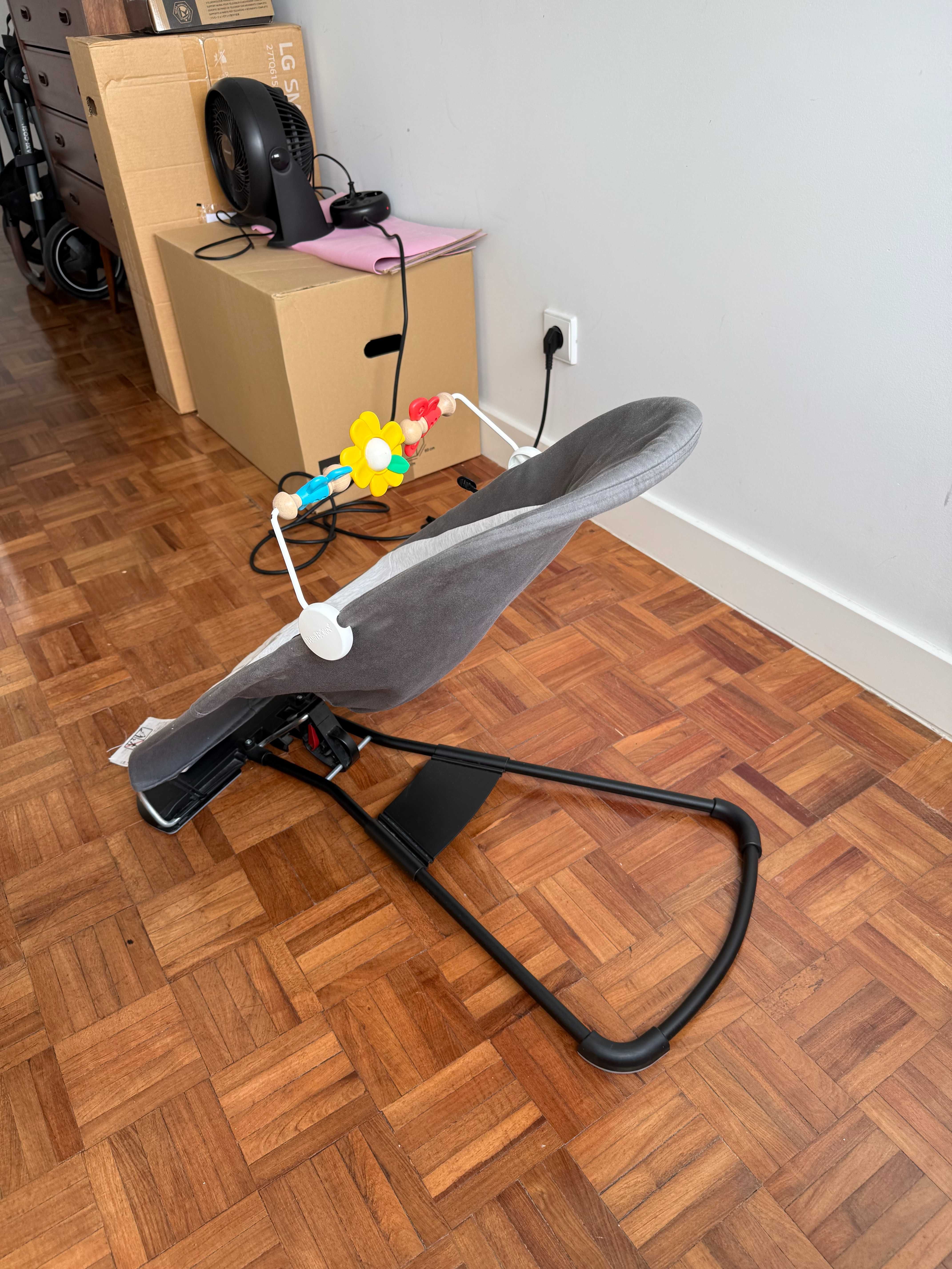 Espreguiçadeira Ergonómica BabyBjörn Balance Soft -Como Nova