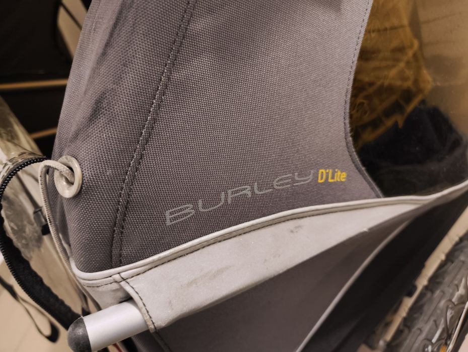 Przyczepka rowerowa Burley D'Lite 2 osobowa 2w1 kompletna