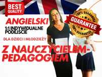 Angielski indywidualne zajęcia, lekcje, korepetycje z nauczycielem