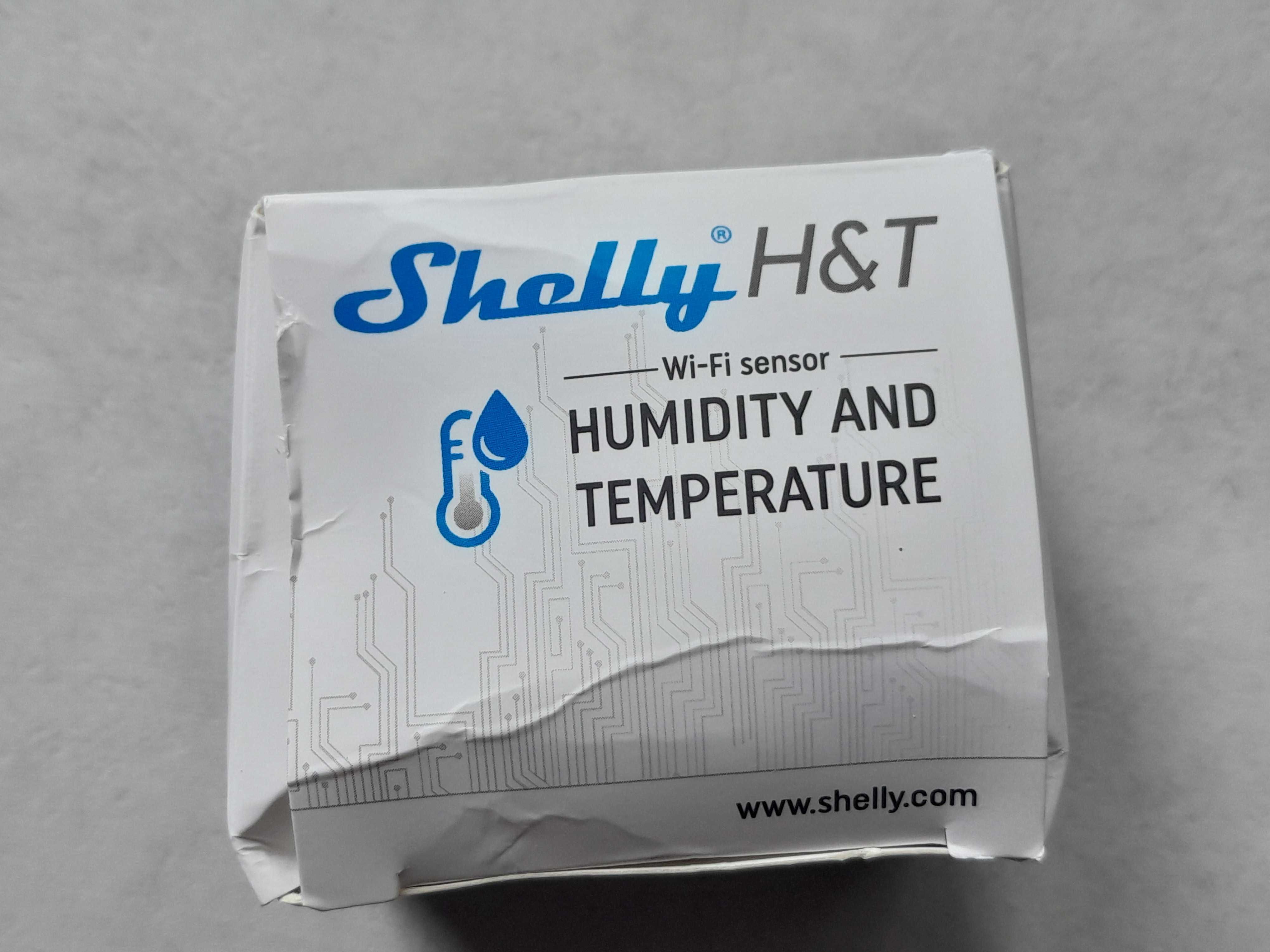 Shelly H&T biały czujnik wilgotności i temperatury WIFI nowy outlet