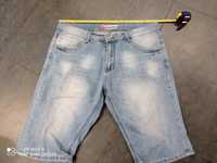 Spodnie jeansowe 52 , krótkie spodenki, męskie