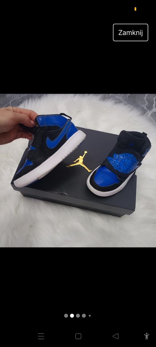 Sneakersy buty sportowe Nike Sky Jordan rozmiar 31 chłopięce .