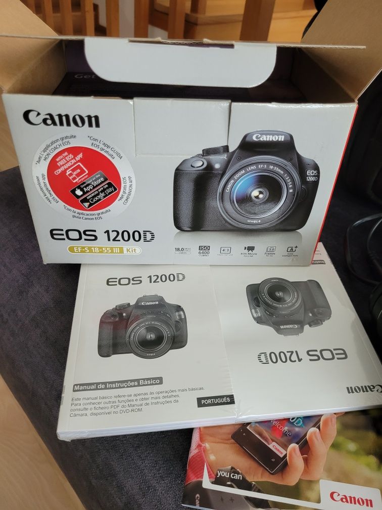 Máquina Canon EOS 1200D